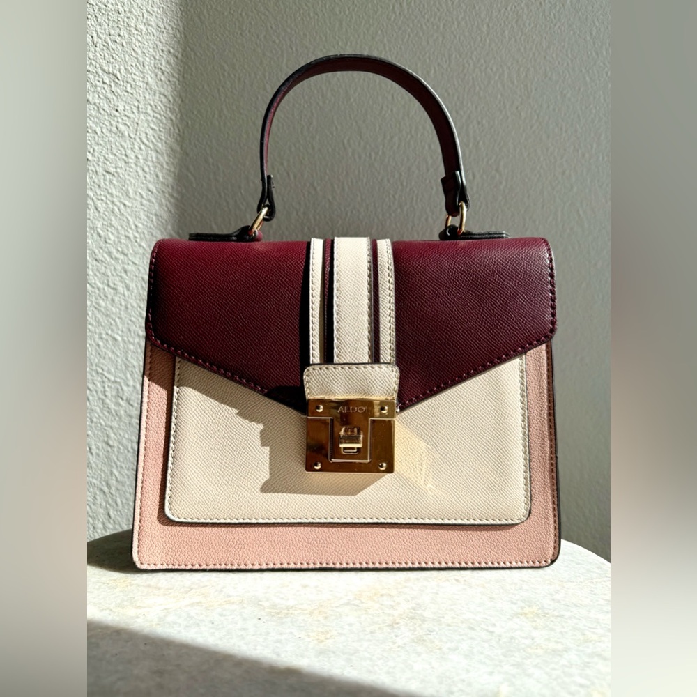 Aldo Maroon/Pink Cailla Handbag